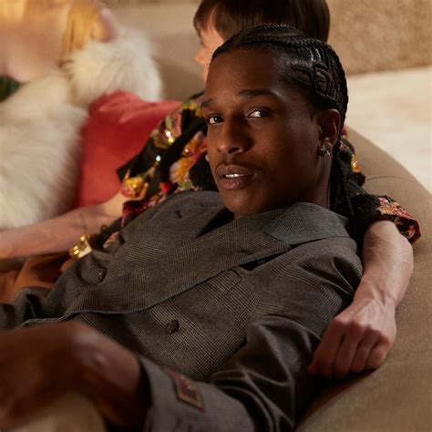 gucci asap rocky orange black|ASAP Rocky’s STRANGE Gucci Guilty Commercial ft. Elliot.